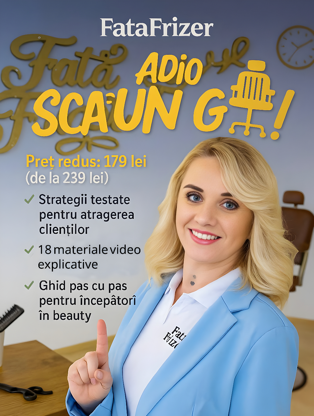 Cursul ,,Adio scaun gol !''